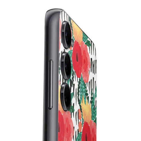 Bouffants and Broken Hearts Bouquets Print 3 Galaxy A14 5G Skin